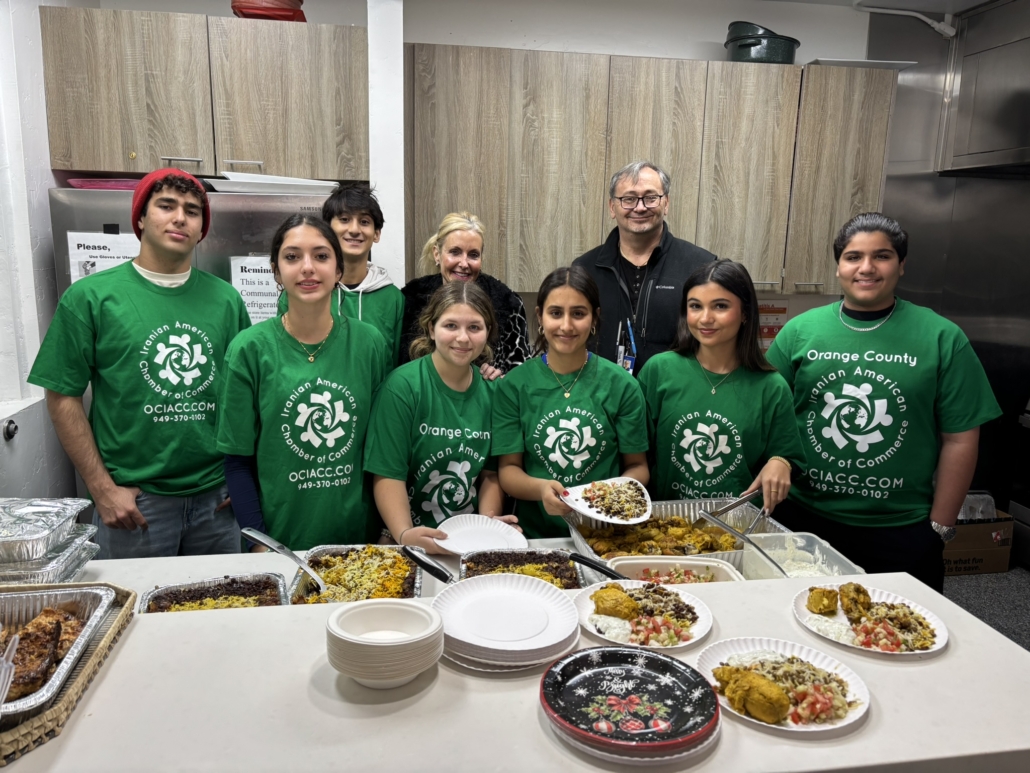 Friendship Shelter in Laguna Beach on Christmas